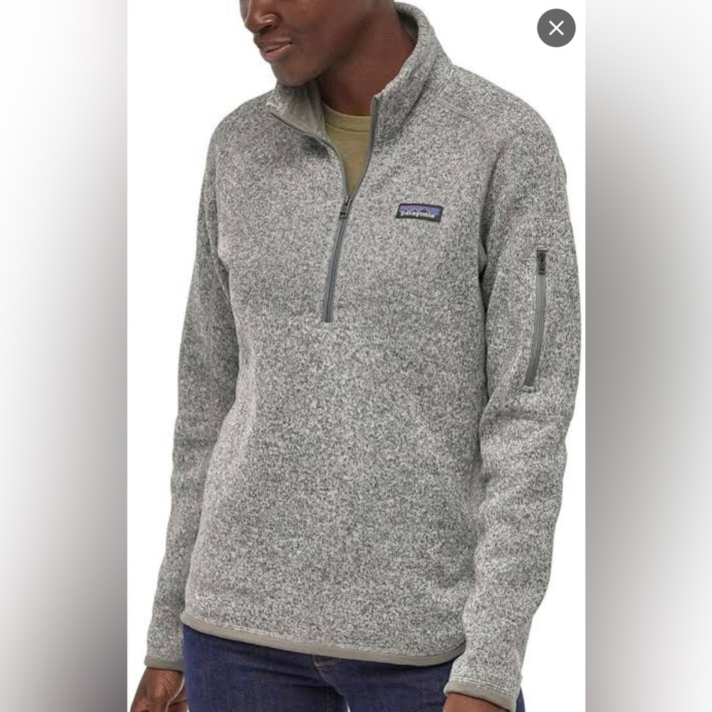 Patagonia | Women's Better Sweater® 1/4-Zip Fleece | Grey